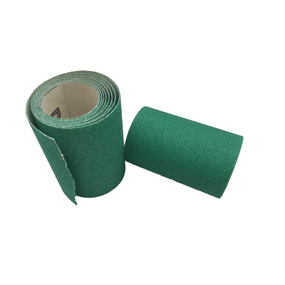 Green Aluminum Oxide sandpaper roll